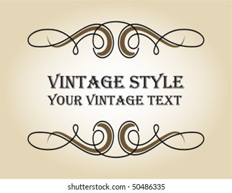 vintage frame 1