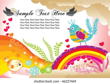 Vintage frame 123
