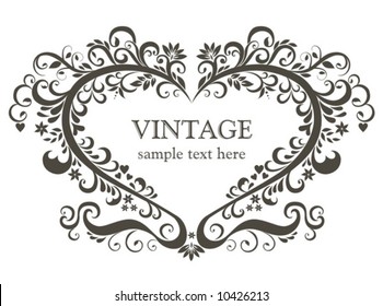 Vintage frame.