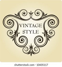 Vintage frame