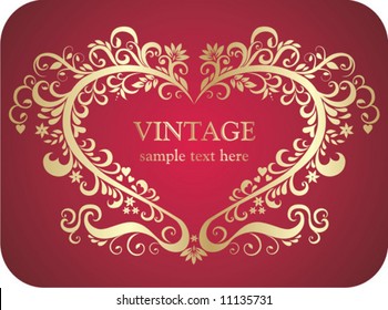 Vintage frame.