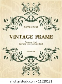 vintage frame