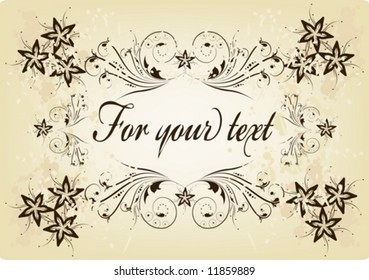 Vintage frame