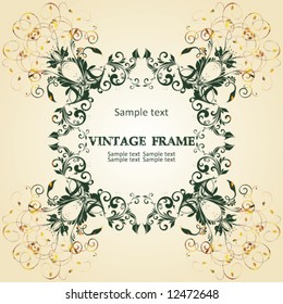 Vintage frame