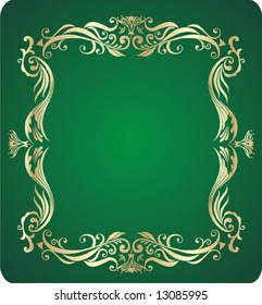Vintage frame.