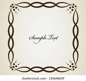 Vintage frame