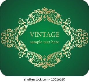 Vintage frame.