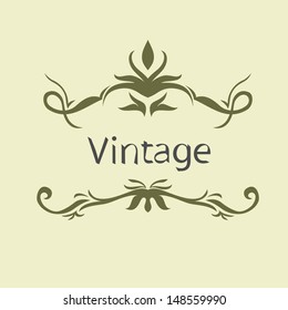 Vintage frame