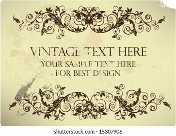 Vintage frame