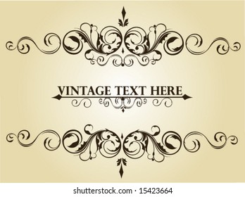 Vintage frame