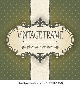 Vintage frame