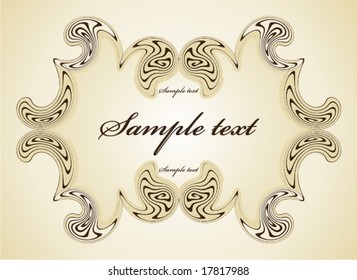 Vintage frame