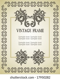 Vintage frame