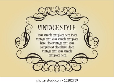 vintage frame
