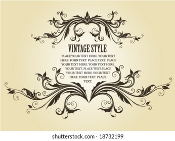 vintage frame