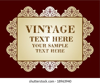 Vintage frame