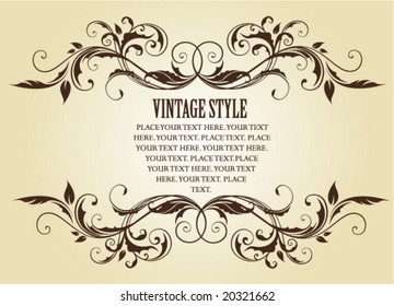 vintage frame