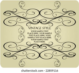 vintage frame