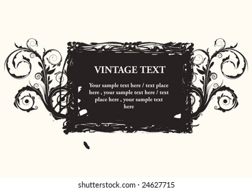 Vintage frame