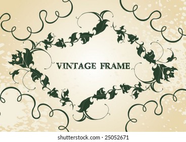 Vintage frame