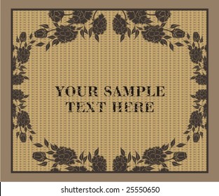 Vintage frame