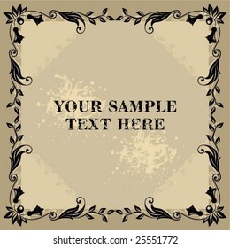 Vintage frame