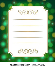 Vintage frame