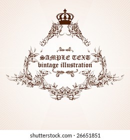 Vintage-Rahmen