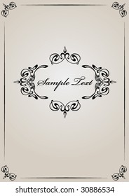 Vintage frame