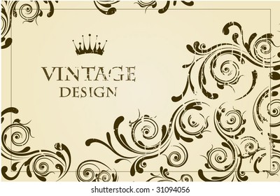 Vintage frame