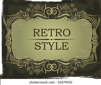 Vintage frame