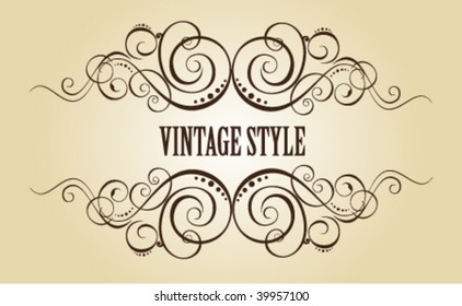 Vintage frame