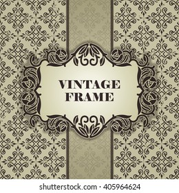 Vintage frame
