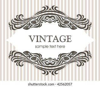 Marco vintage.