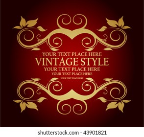 Vintage frame
