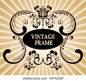 Vintage frame