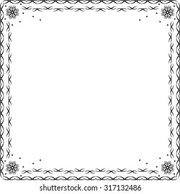 Vintage frame background