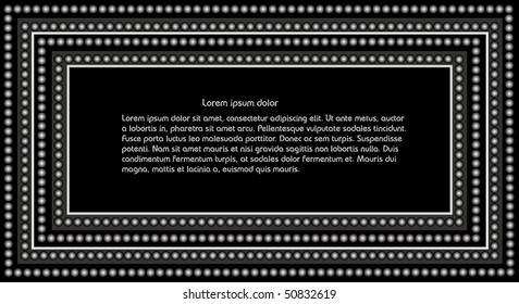 vintage frame background for text