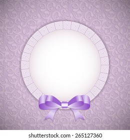 Vintage Frame Background. Vector Illustration EPS10