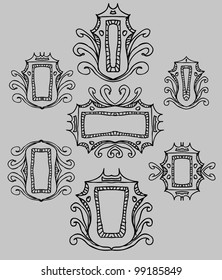 vintage frame border