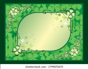 Vintage frame border antique vector.  Geometric and floral frame.