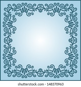 Vintage Frame Border Design