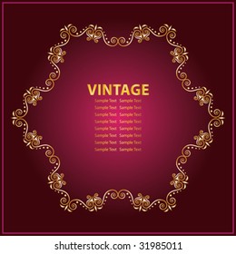 Vintage Frame, Border Design