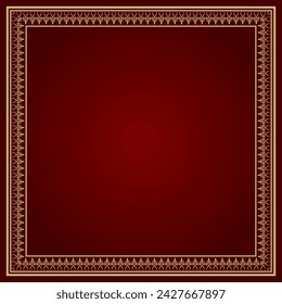vintage frame border ornament, vector design