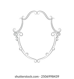 Vintage frame and border. Vector design. Decorative floral ornament. Luxury frames. Suitable for greeting cards, wedding invitations, restaurant menu, royal certificates and graphic design.