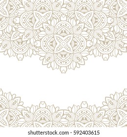 Vintage frame. Decorative vector design elements. 
