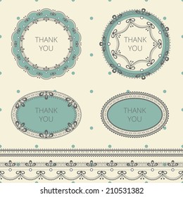 vintage frame design