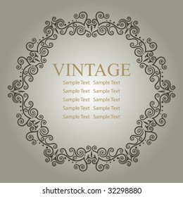 Vintage Frame Design
