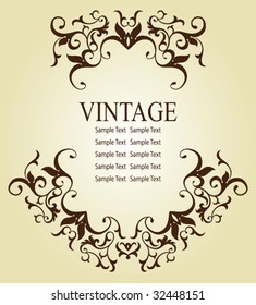 Vintage Frame Design
