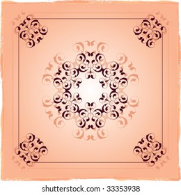 Diseño de cuadro de vintage